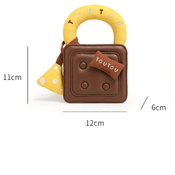 Super Cute!!! Chocolate Crossbody Bag!!!! - Picture 6 of 6